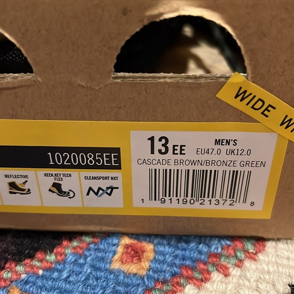 NWT KEEN Detroit XT MID WP steel toe. Men’s size 13EE. Work boots. Brown leather - Picture 12 of 13